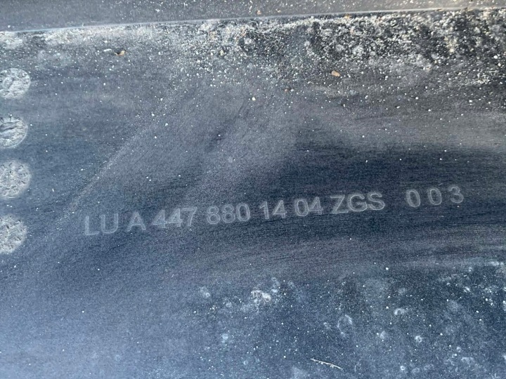 фото №7, Mercedes vito v клас w447 рестайлінг задній бампер org лак hak повний oem
