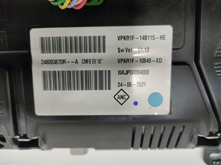 фото №7, Спідометр  renault zoe ii 248093870r 248093870 2020-2024 європа