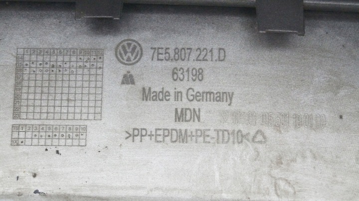 фото №8, Vw t6 multivan 7e5 15-19 бампер переднє перед z25