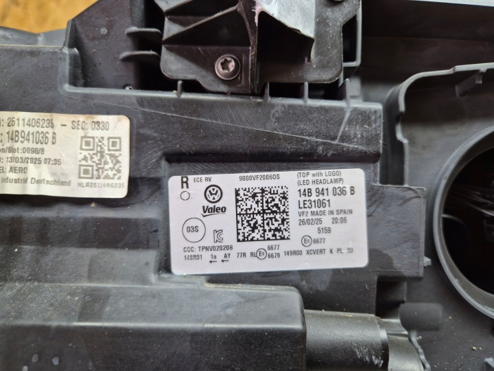 фото №11, Фара права перед повний led iq.light vw id.7 2023- 14b941036b