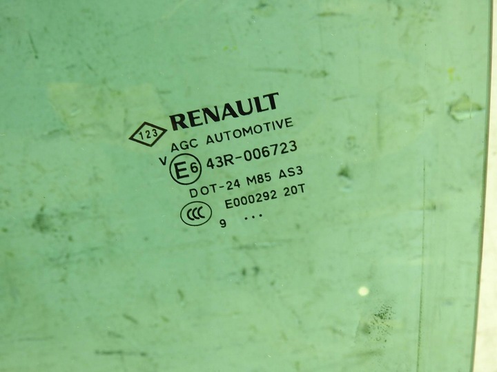 фото №5, Стекло дверь левый зад renault scenic iii