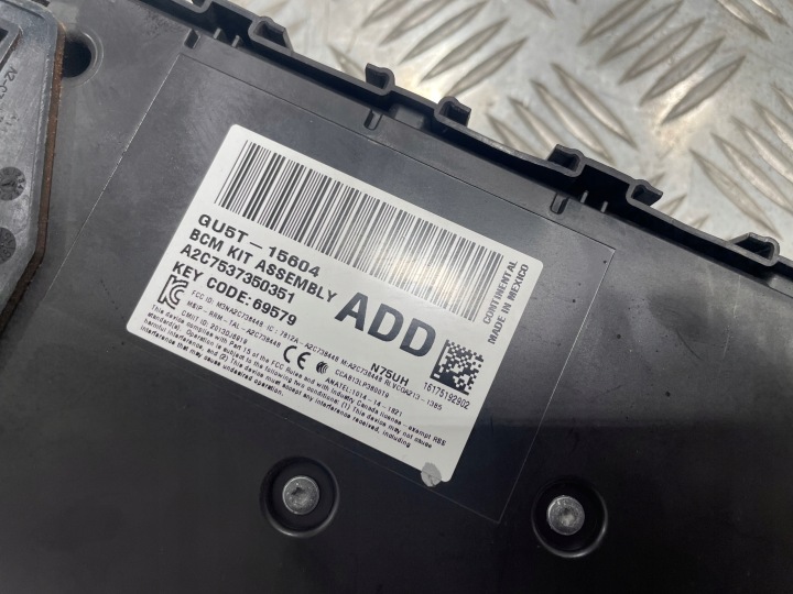 фото №5, Модуль блок управления  bcm коробка lincoln mkz 2013-2020 gu5t-15604-add