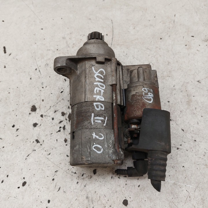 фото №5, Skoda superb ii 2 2,0tdi 170km стартер valeo