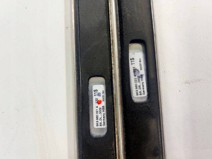 фото №7, Рейлинги крышные комплект хром 08-15 универсал avant audi a4 b8 8k9 860 021 a