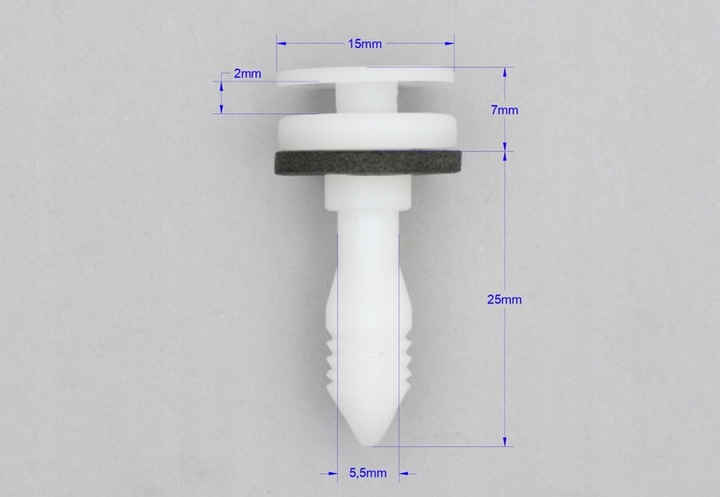 фото №4, 10x кліпса + гніздо оббивка двері do amc chevrolet chrysler dodge gm