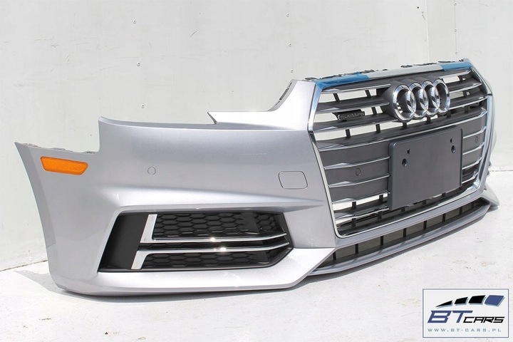 фото №11, Audi a4 8w b9 lz7g перед капот крылья бампер pas переднее лампы усилитель