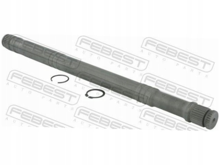 фото №2, Полуось перед левая ford transit connect 1.0 13- courier 1.0 14-