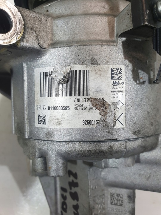 фото №8, Компресор кондиціонера 926001571r renault nissan dacia 1.5 dci