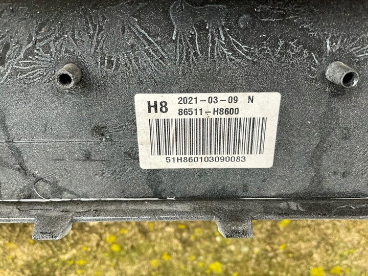 фото №13, Kia rio iv gt-line бампер перед переднее решётка 86511-h8600 2017-