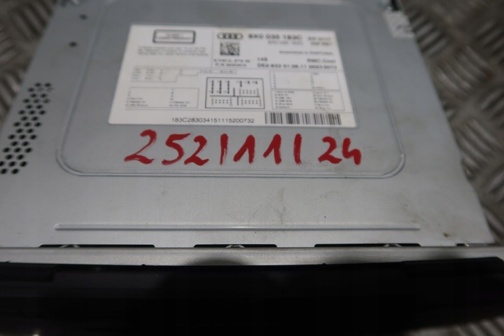 фото №5, Радіо навігація audi a1 8x 8x0035183c