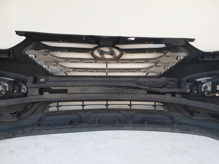 фото №9, Hyundai santa fe iii 12-15 бампер перед переднее led омыватель