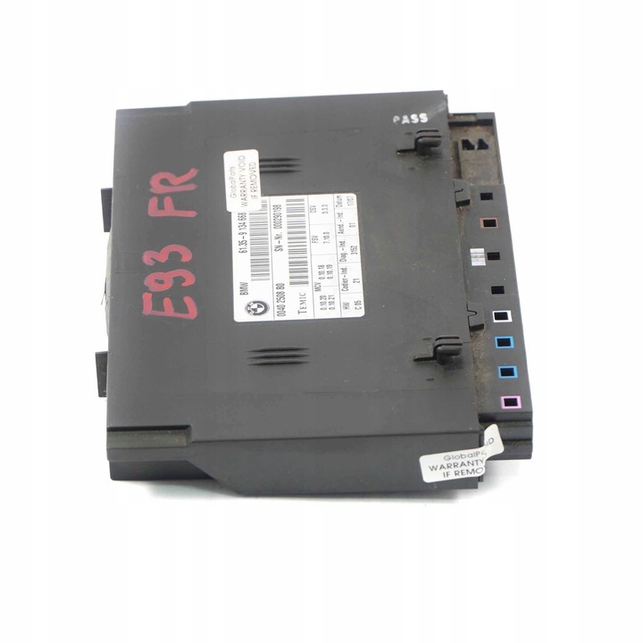 фото №11, Bmw e90 e91 e92 модуль блок керування сидіння 9134668