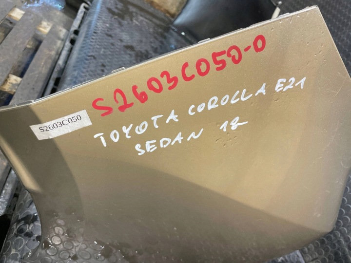 фото №11, Toyota corolla xii 12 e21 18- sedan задний бампер
