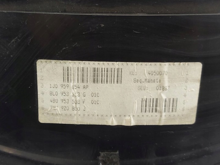 фото №8, Спідометр  obrotomierz seat alhambra 7m7920800j 110080033015 ym2110849bkd vdo