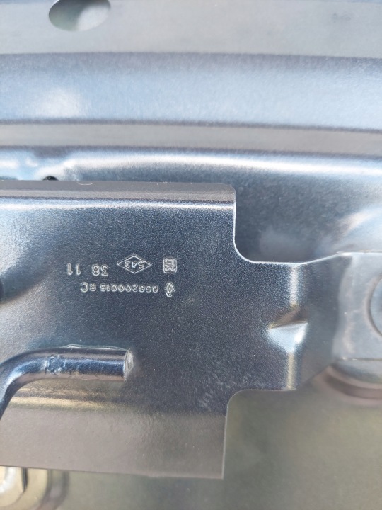 фото №9, Renault scenic iii 09-12r передний рестайлинг. капот перед