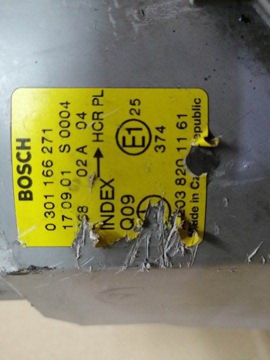 фото №3, Лампа ліва перед ксенон c клас w203 +модуль eu