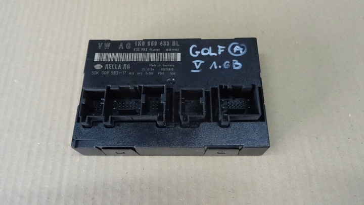 фото №1, Golf v модуль комфорту 1k0959433bl