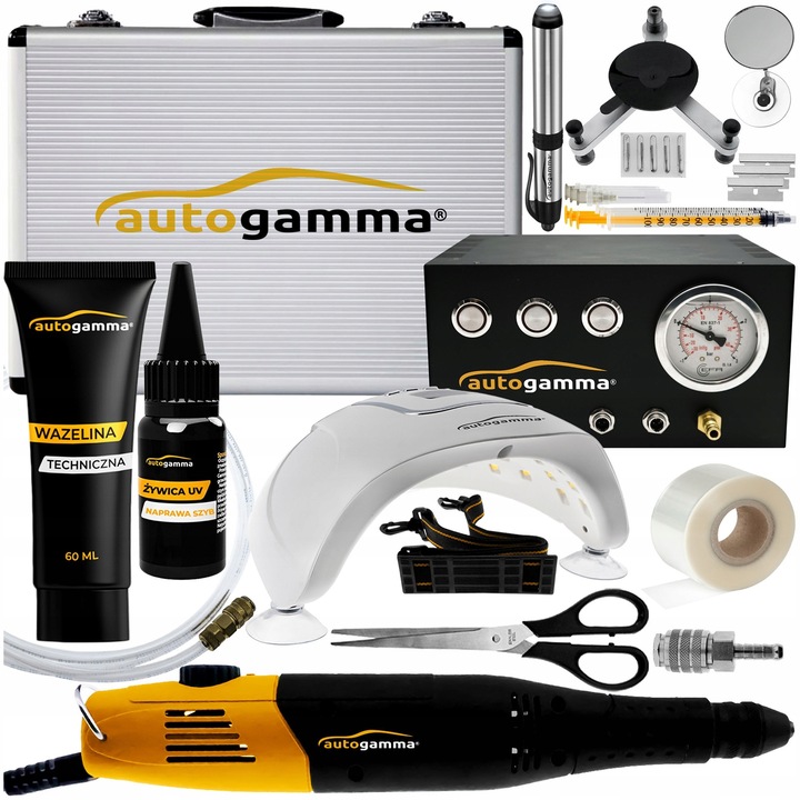 фото №14, Профессиональный набор do ремонт стекло автомобильных usuwanie odprysków автомобиль