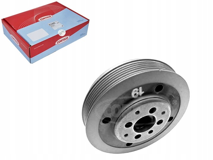 фото №1, Колесо пасове вала колінчастого vw 1,9tdi t5 corteco