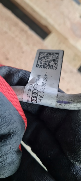 фото №8, A6 c7 4g шланг кондиціонера трубка 3.0 tdi 4g0260710ah a7 4g