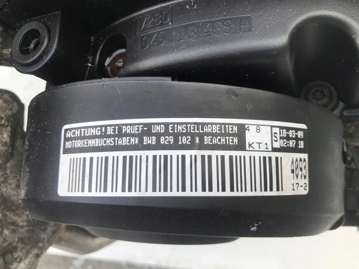 фото №12, Vw polo iv 9n ibiza iii 1.4 tdi двигатель bwb