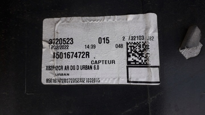 фото №10, Trafic iii vivaro b бампер праве pdc 850167472r