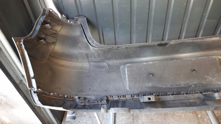 фото №11, 6l6807421f бампер задній  seat ibiza iii 02-08 синій