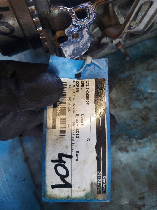 фото №12, Головка opel corsa d 1.2 16v a12xer