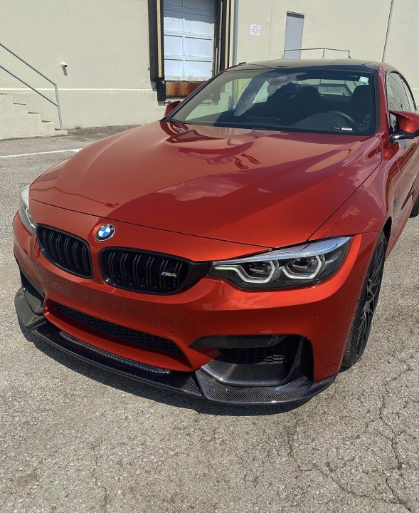 фото №6, Noski накладка бампера карбон bmw m3 f80 m4 f82