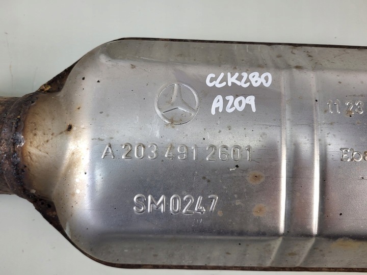 фото №10, Mercedes clk a209 w209 c209 3.0 b глушник середній вихлоп