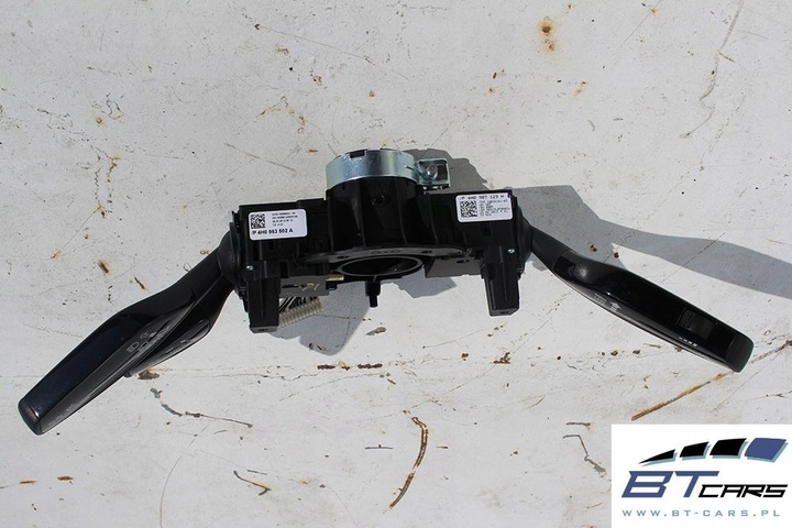 фото №6, Audi a8 підкермові важелі кермовий/підкермовий 4h0953502a 4h0907129h перемикач перемикачі поворот