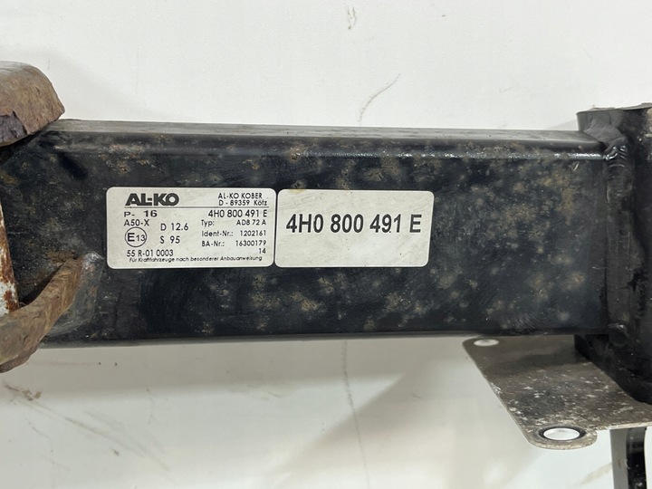 фото №8, Hak буксировочный audi a8 d4 электрический , комплект