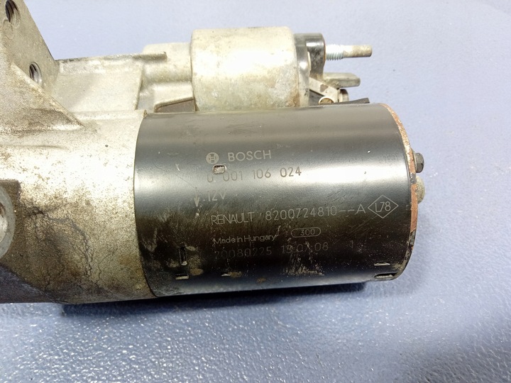 фото №8, Renault scenic ii 2.0 16v стартер 8200724810