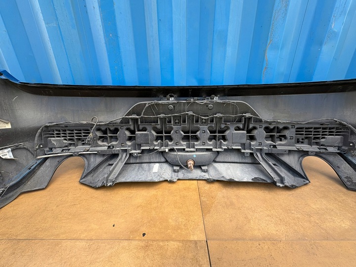 фото №12, Mustang vi рестайлінг бампер задній зад комплектний 2019- velocity блакитний металік e7