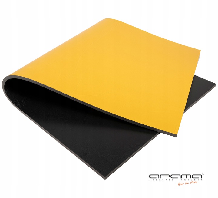 фото №7, Шумоізоляція do машин килимок важкогорючий водонепроникний 1m² samoprzylepna gr.2cm