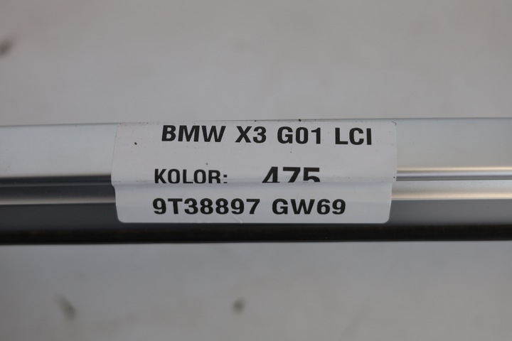 фото №8, Рейлинги крышные bmw x3 g01 хром комплект