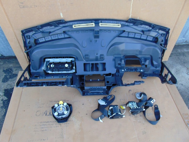 фото №12, Консоль подушки подушка безпеки натягувачі vw caddy iii рестайлінг 2010-15 оригінал європа