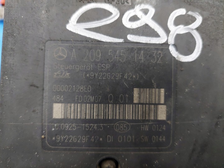 фото №8, Блок управления abs mercedes w203 a2095451432