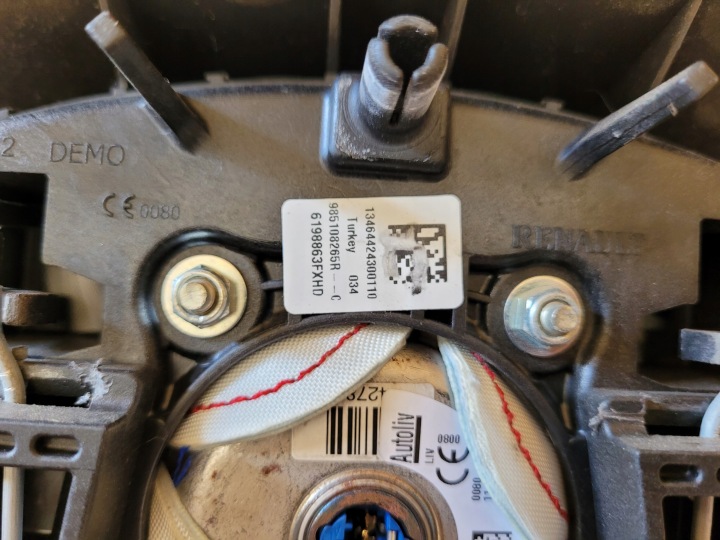 фото №5, Подушка водителя air bag renault clio 4 iv