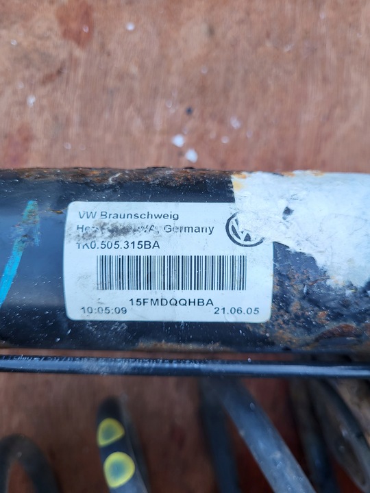 фото №8, Seat altea вісь задня підвішування супорт затискачі амортизатор ступиця