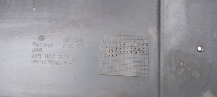 фото №8, Бампер перед переднее vw volkswagen caddy рестайлинг 10-15rok 2k5 2k5807221a оригинал