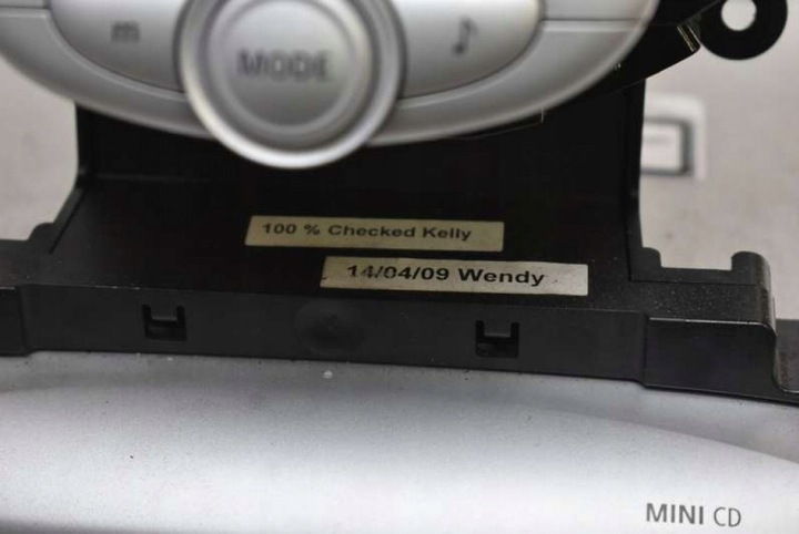 фото №9, Радіо радіопрогравач cd rds 3454566 mini cooper one r56 06-15