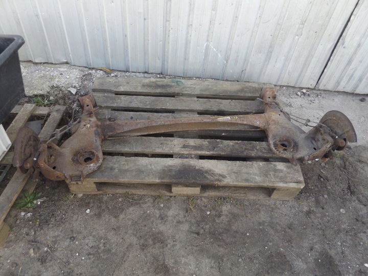 фото №5, Fiat grande punto балка вісь зад диски