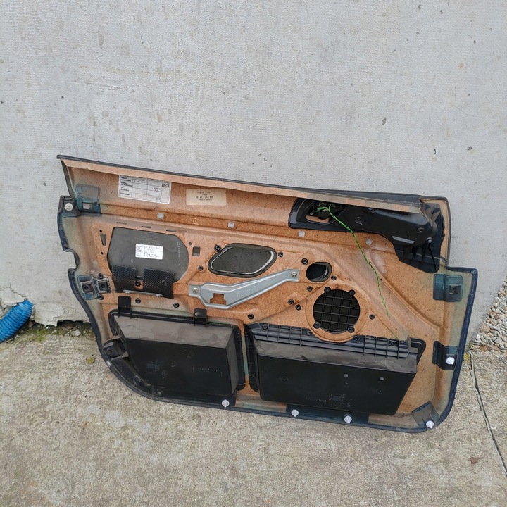 фото №9, Bmw e39 оббивка шкіряний двері шкіра чорна обшивки двері