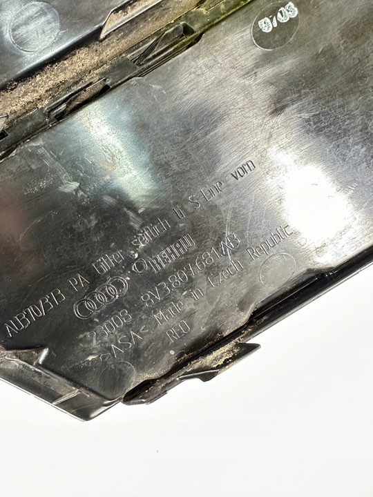 фото №6, A3 8v рестайлинг решётка бампера s-line левая 8v3807681ab