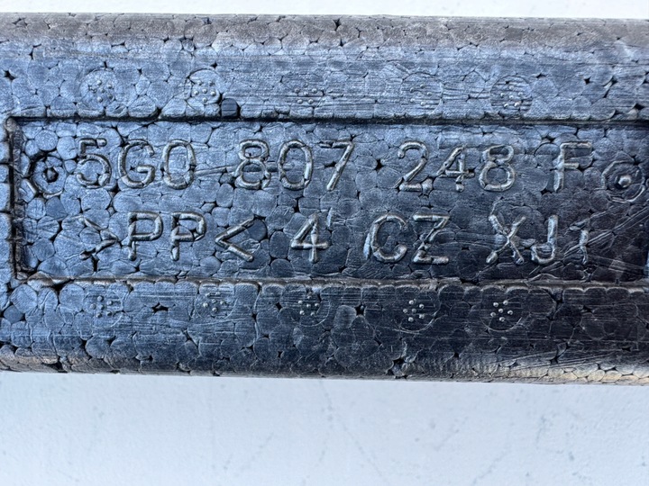 фото №14, Vw golf vii 7 12-17r абсорбер піна бампера перед передня 5g0807248