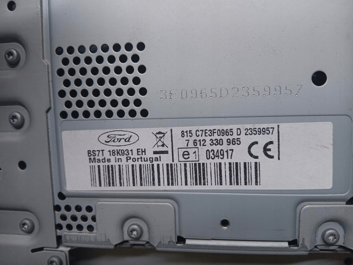 фото №7, Радио навигация ford mondeo mk4 iv рестайлинг