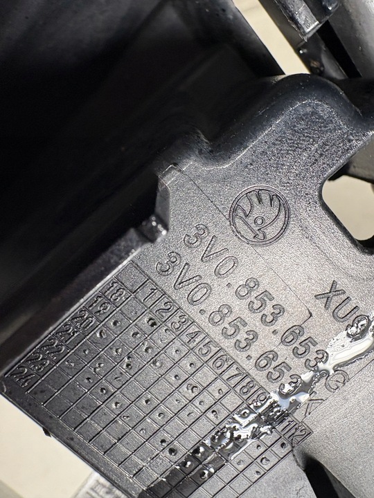 фото №11, Skoda superb iii рестайлинг 3v0 решётка радиатора решётка 3v0853653g