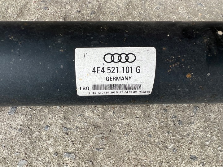 фото №5, Wał приводной audi a8 d3 длинный 3.0 tdi 4e4521101g