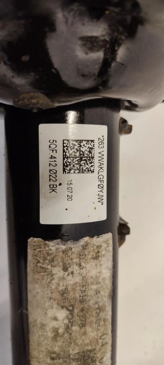 фото №9, Vw tiguan ii поворотна опора праве перед 2.0 tdi 5q0407258c 5q0407254c